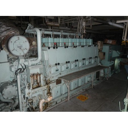 DIESEL GENERATOR MAN B&W Type - 6 L 23/30 H |E/NO-533/34/35|KW-780 RPM-720|MEP-17.9 bar|Year-1999
