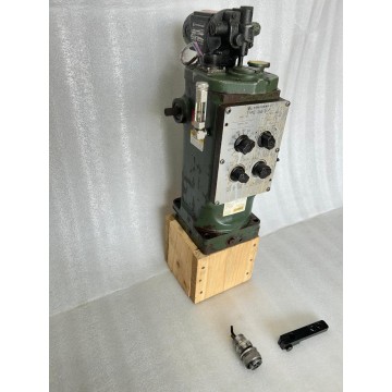 MARINE MECHANICAL WOODWARD GOVERNOR UG10D P/N. 8525-784, SAWAMURA SMM40, 24V DC, SPD 2 RPM SPEED ADJUSTING MOTOR