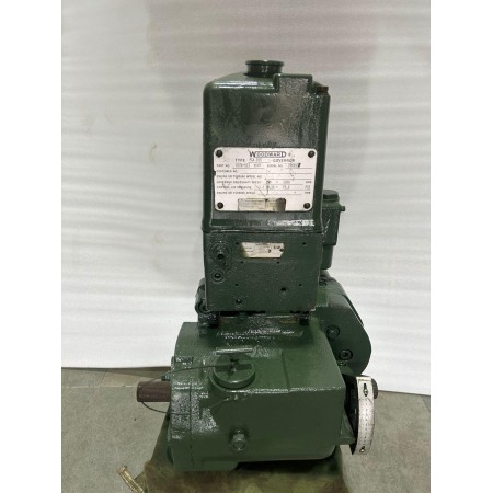 WOODWARD PGA200 GOVERNOR P/n. 8576-313 Serial No. 2666907, Speed: 250-1300, Air Pressure: 10.15-72.5