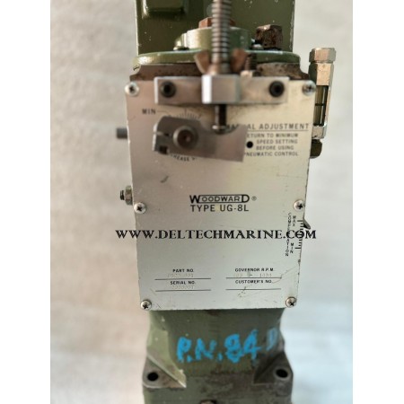 Woodward UG8L Governor with Remote Speed Adjustment P/N : 8526-983, P/N : 8524-691  